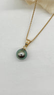 Tahitian Pearl 14K Gold Necklace